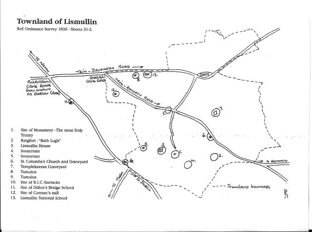 map lismullin